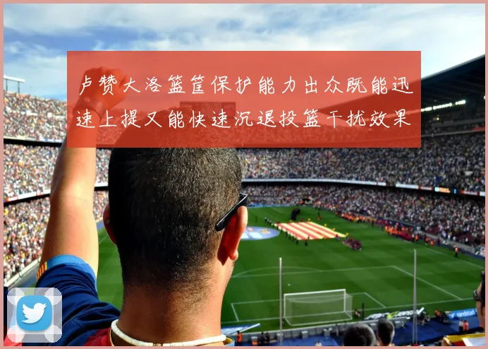 卢赞大洛篮筐保护能力出众既能迅速上提又能快速沉退投篮干扰效果显著