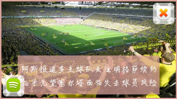 阿斯报道多支球队关注明格萨续约几乎无望塞尔塔面临失去球员风险